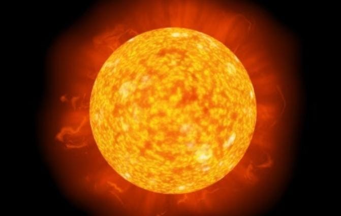 Ilmuwan memprediksi umur matahari. Sama seperti planet lain, matahari sebagai pusat tata surya tentu memiliki fase dan masa bersinarnya. Foto: Repro Thesun.co.uk