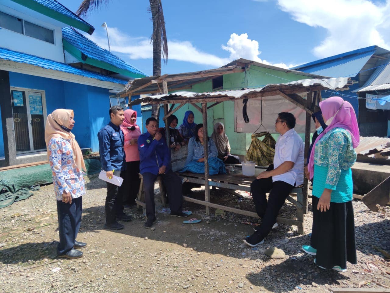 BKKBN Sulawesi Tenggara lakukan monitoring pendataan keluarga tahun 2022 (PK 22) di Baubau. Foto: Dok. BKKBN Sulawesi Tenggara