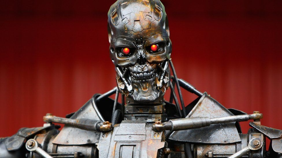Robot pembunuh atau killer robot akan digunakan oleh polisi San Fransisco untuk mengurangi kejahatan di kota tersebut. Foto: BBC News