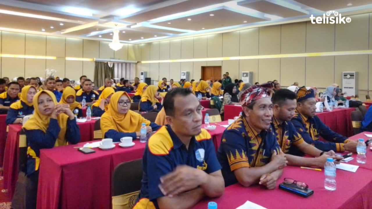 Peserta kegiatan calon guru penggerak yang dididik memiliki kemampuan kepemimpinan yang nantinya bisa diberdayakan di daerahnya masing-masing. Foto: Nur Khumairah/Telisik