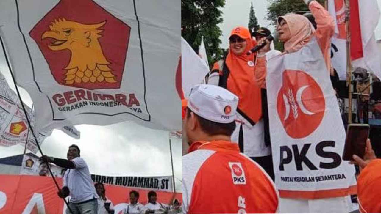 PKS dan Gerindra Kota Kendari telah membuka pendaftaran bacaleg di Pemilu 2024. Foto: Ist.