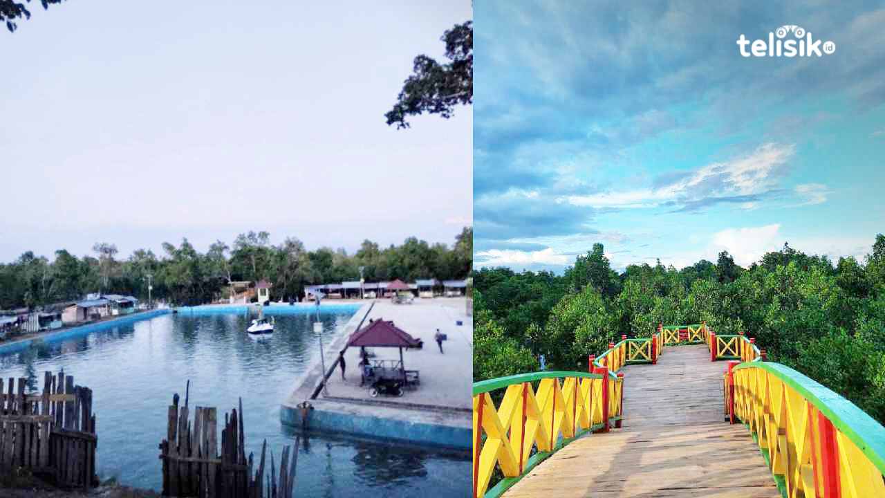 Pemandangan permandian Topa Bonea di Kabupaten Muna yang bisa berubah rasa ketika air pasang. Foto: Putri Wulandari/Telisik