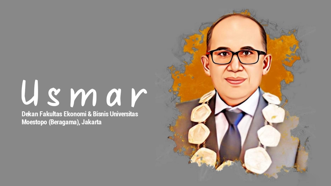 Dr. Usmar, SE, M.M, Dekan Fakultas Ekonomi & Bisnis Universitas Moestopo (Beragama), Jakarta. Foto: Ist.