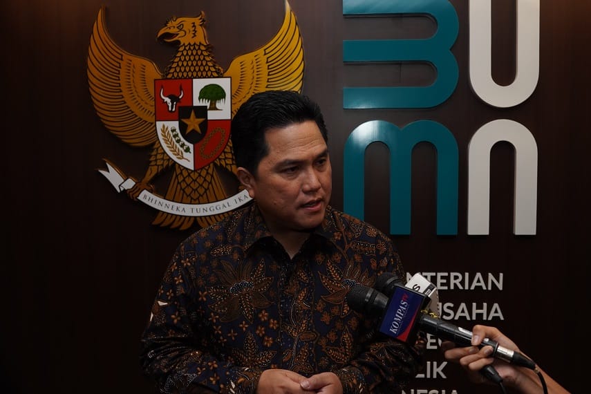 Menteri BUMN Erik Tohir pastikan blacklist nama-nama peserta yang diketahui melakukan kecurangan saat tes rekrutmen BUMN. Foto: BUMN.go.id