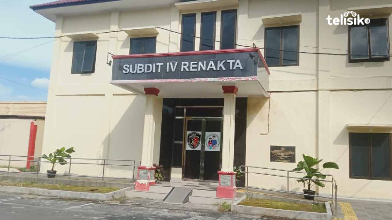Kantor Subdit IV Renakta Direktorat Reserse Kriminal Umum Polda Sumatera Utara, tempat berprosesnya kasus dugaan pemalsuan dokumen atau keterangan palsu. Foto: Reza Fahlefy/Telisik