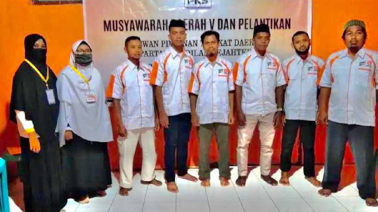DPD PKS Muna Barat optimis target 3 kursi di Pemilu 2024. Foto: Ist.