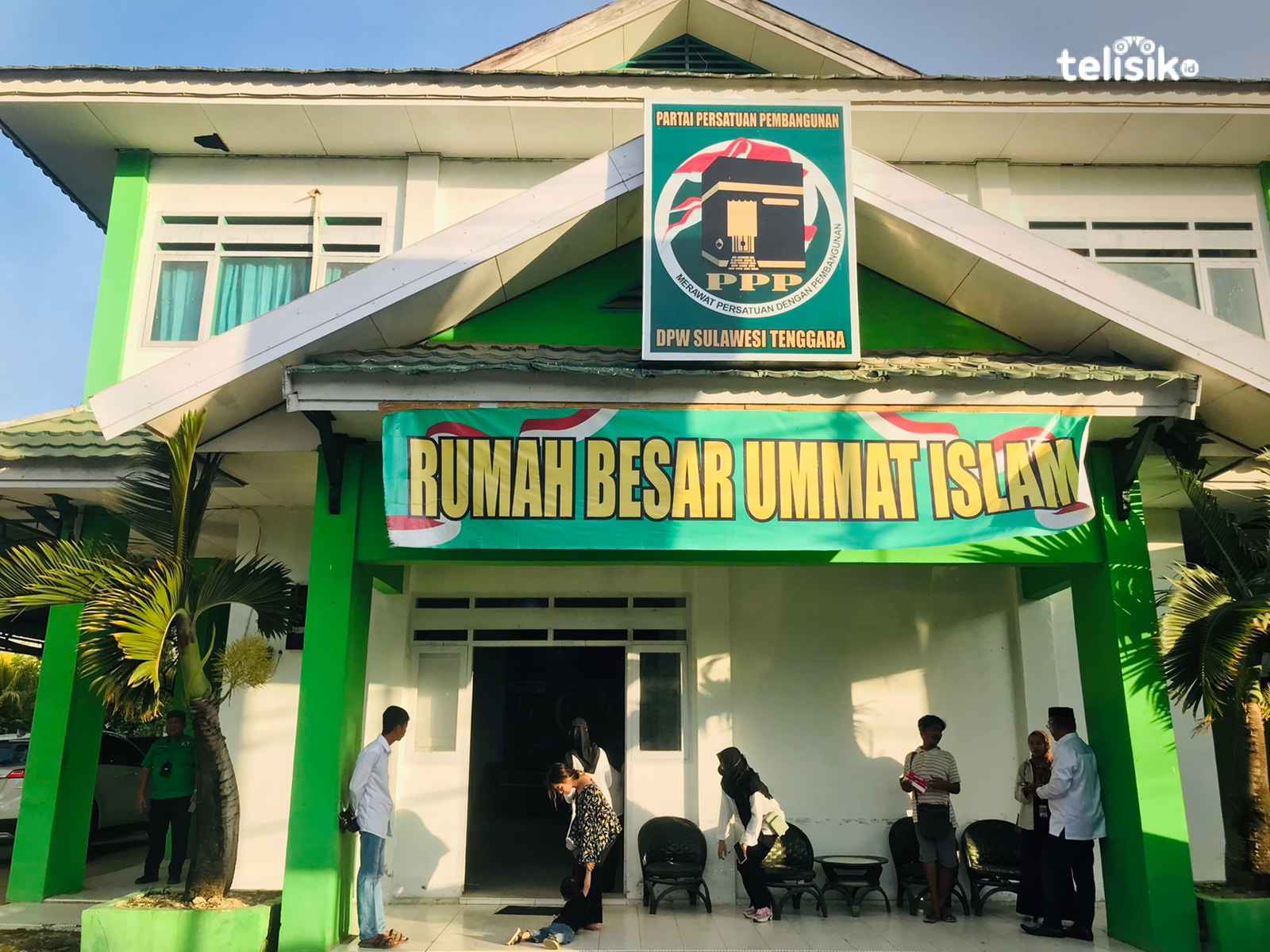 DPW PPP Sulawesi Tenggara optimalkan akun sosial media dan generasi muda sebagai wadah bersosialiasi. Foto: Febry Jahra Lestiani/Telisik