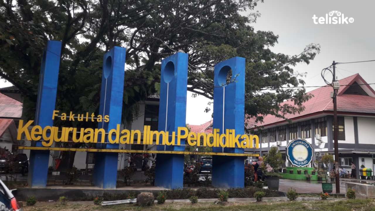 Usai ditetapkan sebagai tersangka kasus dugaan pelecehan seksual terhadap mahasiswi, Prof B dinonaktifkan sebagai dosen pada semester genap 2022/2023. Foto: La Ode Aliarham/Telisik