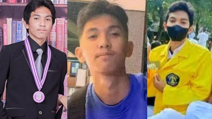 Muhammad Hasya Atallah, mahasiswa UI yang dijadikan tersangka usai tewas ditabrak pensiunan polisi. Foto: Repro Tribunnews