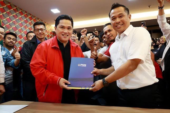 Erick Thohir terpilih jadi ketua PSSI 2023-2027 melalui Kongres Luar Biasa PSSI 2023. Foto: Repro google.com
