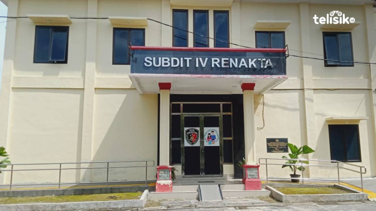 Kantor Subdit IV Renakta Direktorat Reserse Kriminal Umum Polda Sumatera Utara tempat kasus dugaan pemalsuan surat diproses. Foto: Reza Fahlefy/Telisik