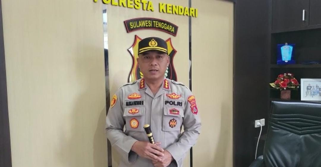 Kapolresta kendari mengeluarkan himbauan kepada kepala sekolah dan orang tua siswa se-Kota Kendari, terkait larangan pelajar membawa kendaraan ke sekolah. Foto: Ist.
