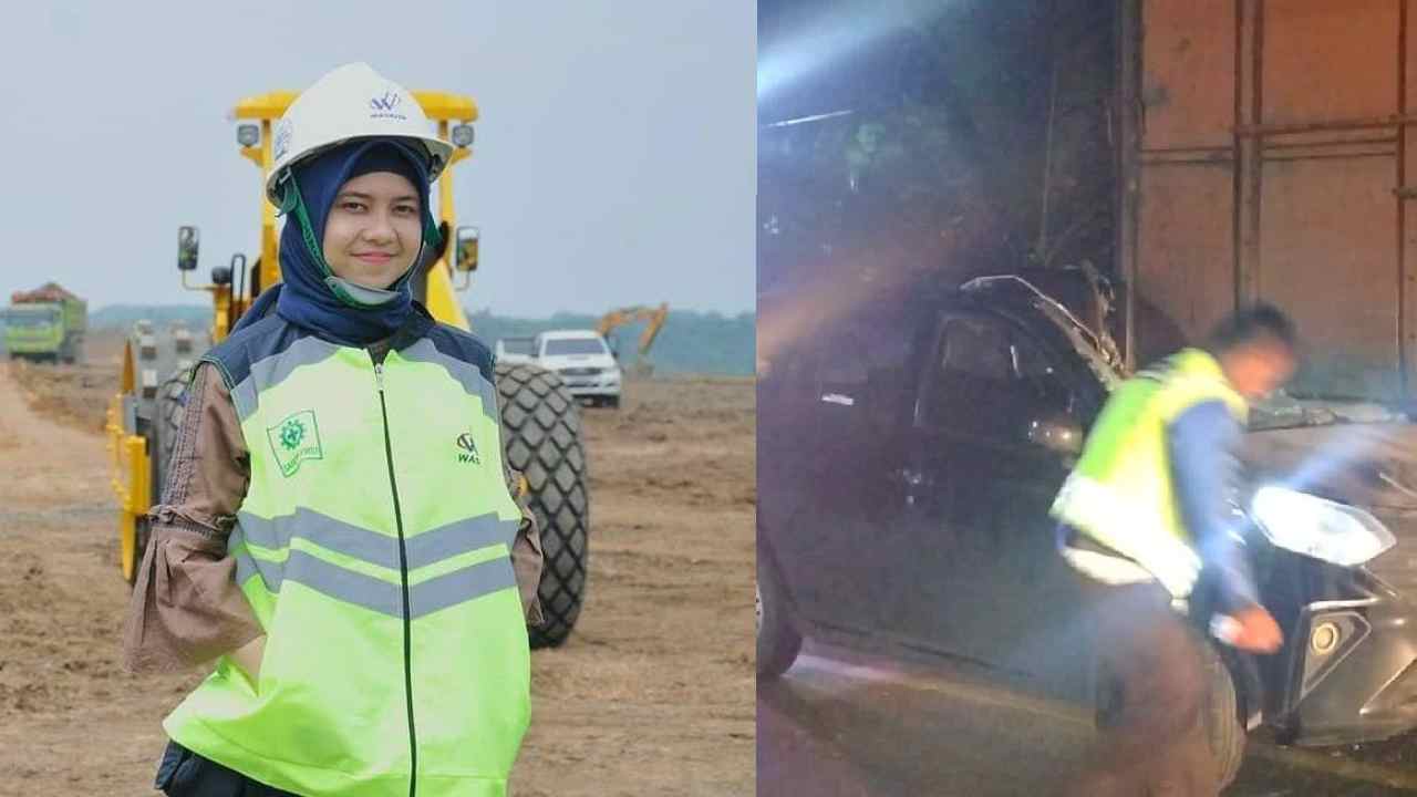 Mobil yang ditumpangi korban ketika dibawa ke Mapolres Labuhanbatu. Foto: Humas Polres Labuhanbatu