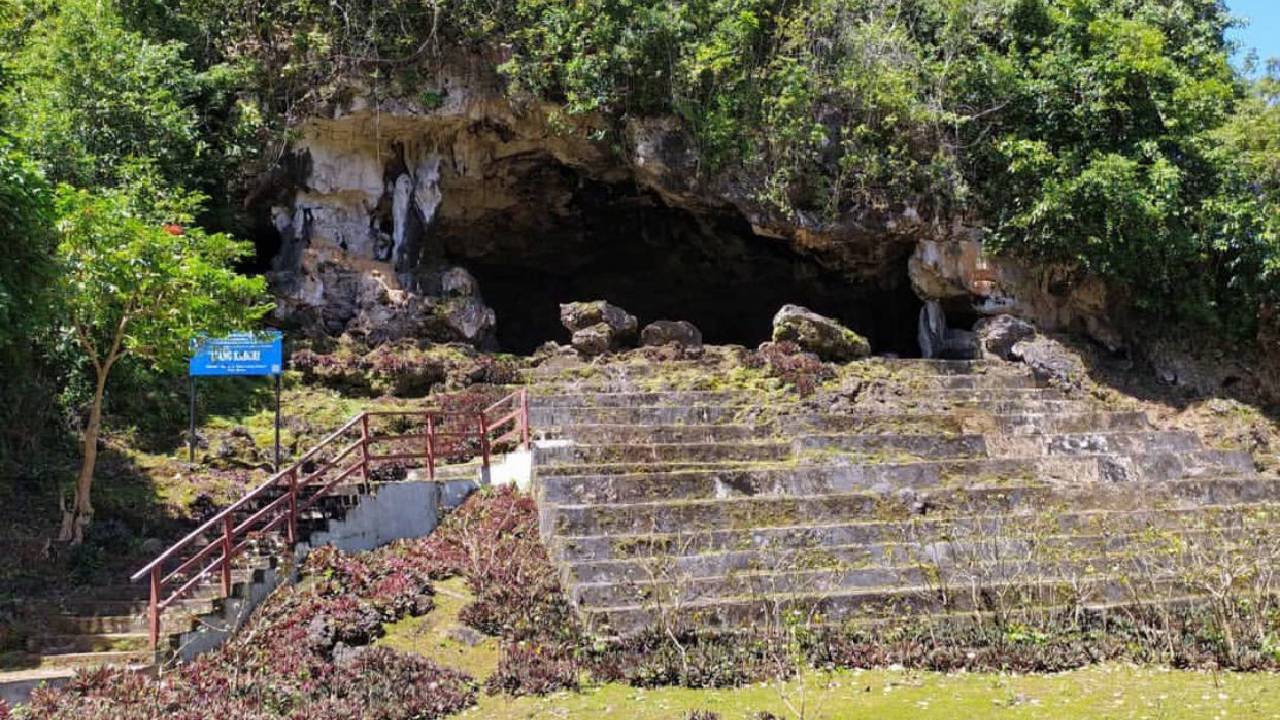 Goa Liangkabori adalah salah satu tempat wisata bersejarah yang ada di Kabupaten Muna. Foto: Repro Instagram Herna_123