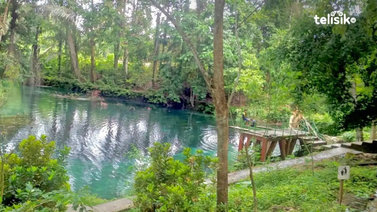 Mata air Fotunorete merupakan salah satu destinasi wisata yang ada di Sulawesi Tenggara yang masih terjaga kelestariannya dan belum tereskpose luas oleh publik. Foto: Febry Jahra Lestiani/Telisik
