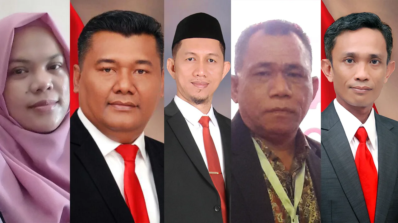 5 komisioner KPU Sulawesi Tenggara tahun 2021-2022 telah melaporkan daftar kekayaannya, yang nilainya mencapai miliaran rupiah. Foto: Repro jdih.kpu.go.id
