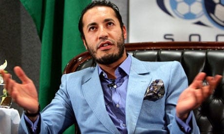 Selama pemerintahan ayahnya, Al-Saadi Gaddafi dikenal karena gaya hidupnya yang mewah. Foto: The Guardian