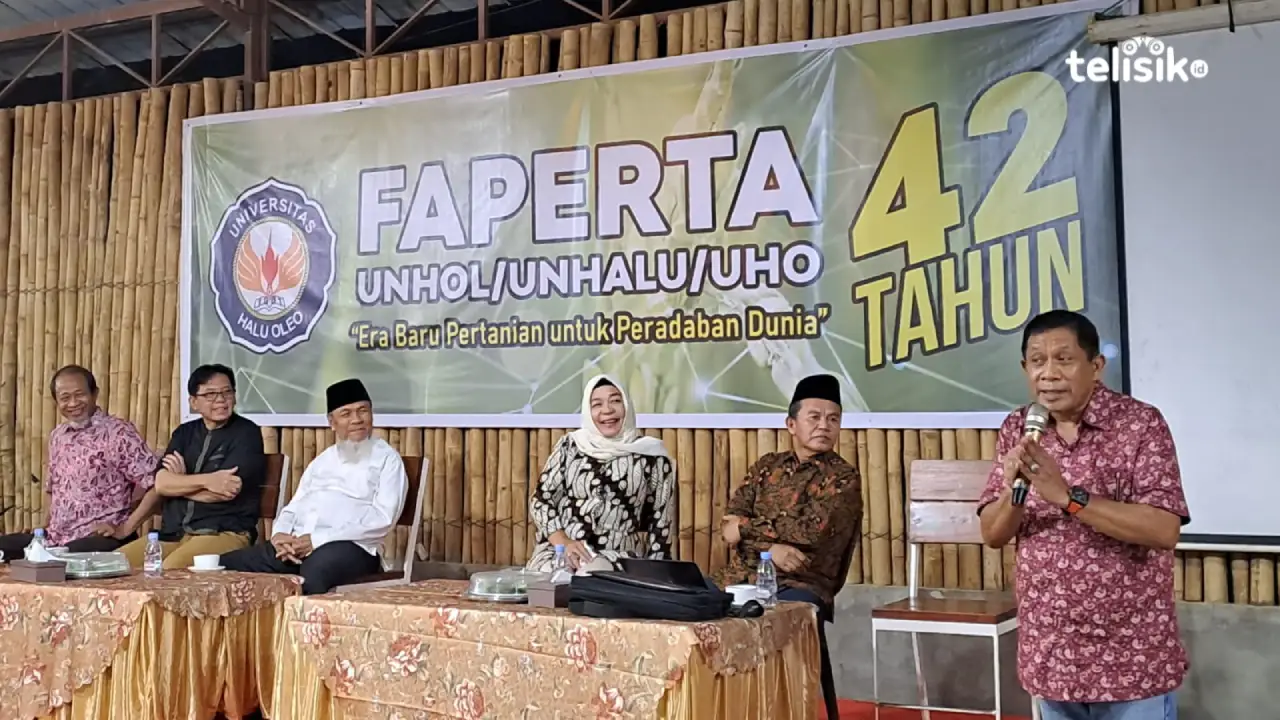 Hugua mengatakan, potensi besar Sulawesi Tenggara ada pada 3 sektor yaitu sektor pertanian, perikanan dan peternakan. Foto: Wa Ode Ria Ika Hasana/Telisik