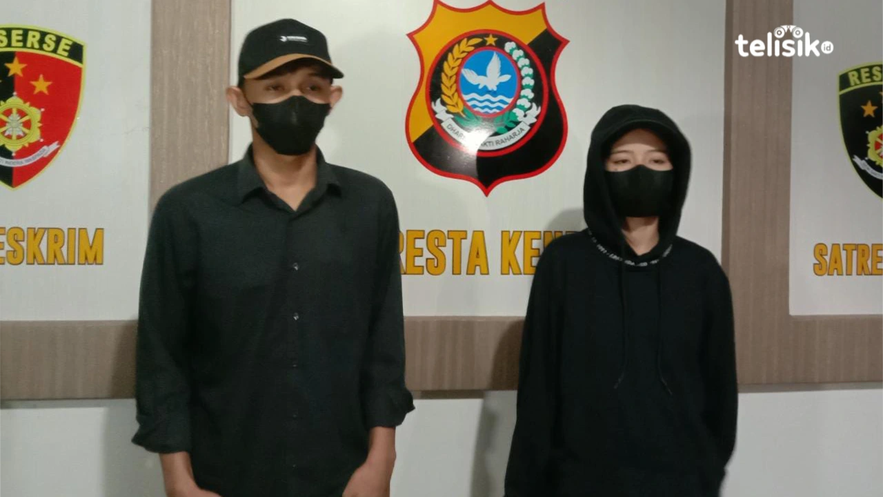 Pasangan suami istri berinisial VV dan A merupakan pemeran video porno yang menghebohkan warga Kota Kendari. Foto: La Ode Muh Martoton/Telisik