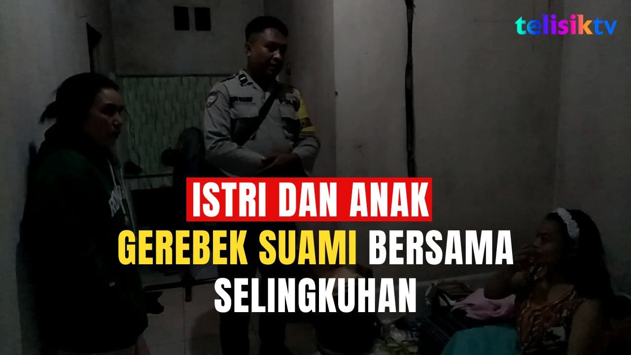 Video: Istri dan Anak Gerebek Suami Bersama Selingkuhan di Kamar Kos