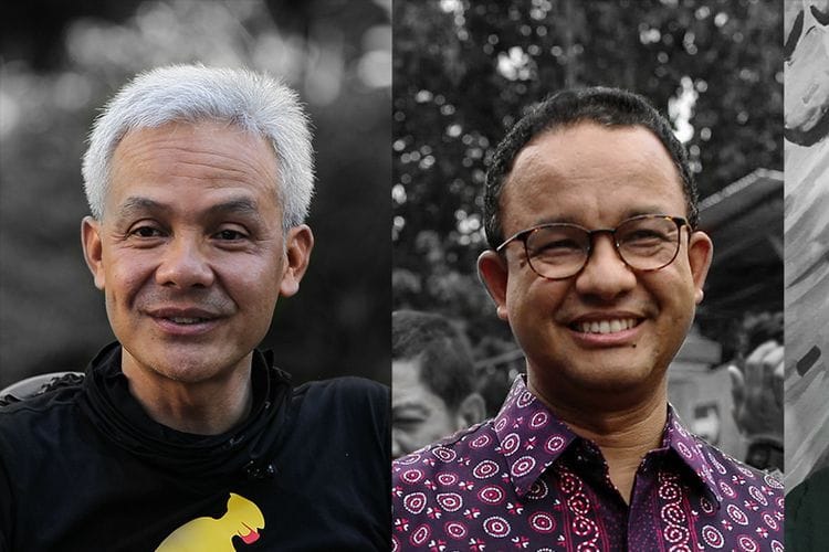 Ganjar Pranowo diusung PDIP jadi calon Presiden 2024 dan Anies Baswedan diusung Partai NasDem jadi Capres 2024. Foto: Repro Kompas.com