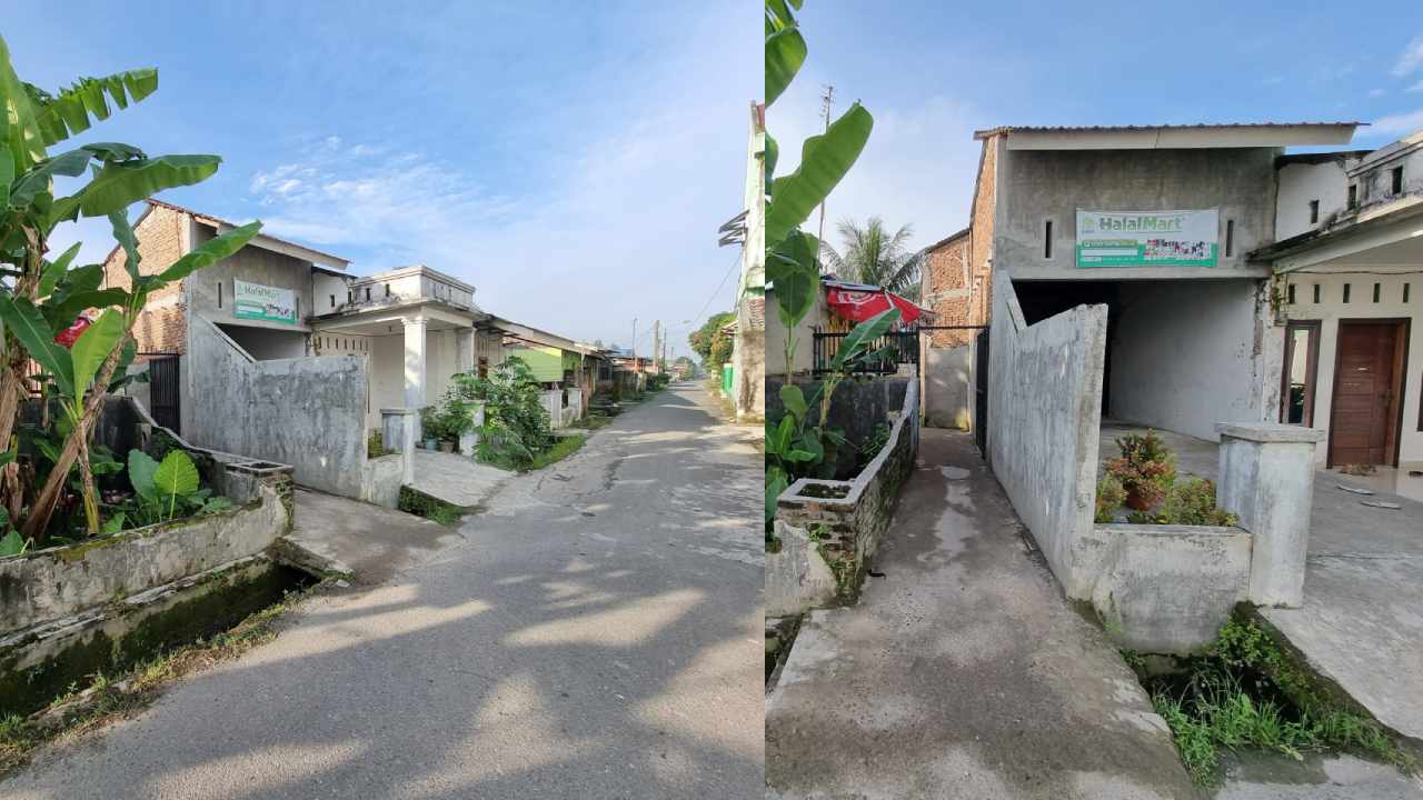 Pecandu atau pemakai narkoba diduga selalu melintasi jalan ini ketika ingin membeli narkoba dari sang pengedar atau bandarnya. Foto: Dokumentasi warga