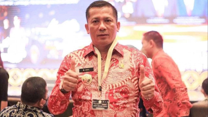 Komisi Pemberantasan Korupsi (KPK) membenarkan operasi tangkap tangan atau OTT di Meranti, Riau. KPK menangkap tangan Bupati Meranti Muhammad Adil. Foto: Repro Instagram