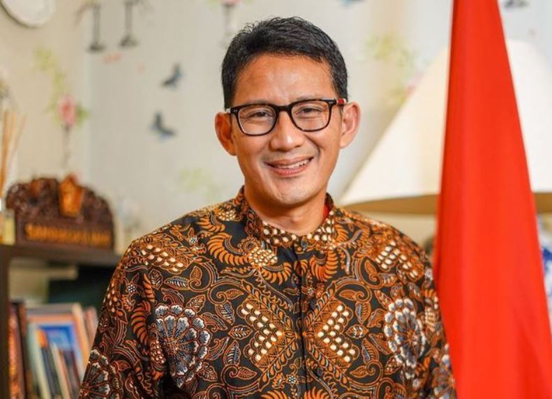 Sandiaga Uno mengaku biaya kampanye Pilpres 2019 hampir Rp 1 triliun, namun uang itu tak hanya berasal dari dirinya. Foto: Repro Okezone