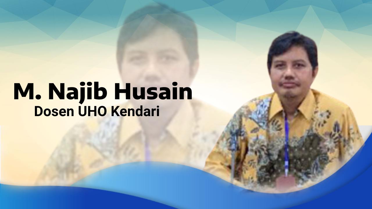 Dr. H.M. Najib Husain, Dosen UHO Kendari. Foto: Ist.