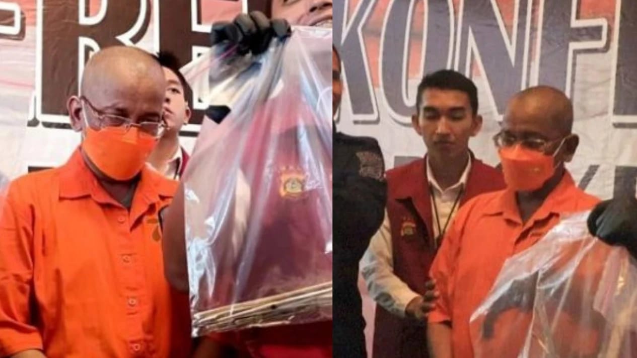 Ketut Arik Wiantara (53), dokter gigi yang melakukan praktik aborsi, mengeklaim cuma mengkuret sekitar 20 wanita hamil. Foto: Tvonenews.com