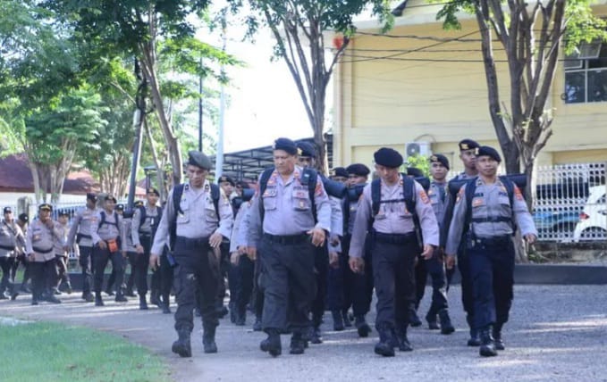 Polisi siap memperhatikan ancaman bencana dan langkah mitigasi jelang penyelenggaraan ASEAN Summit. Foto: Ist.