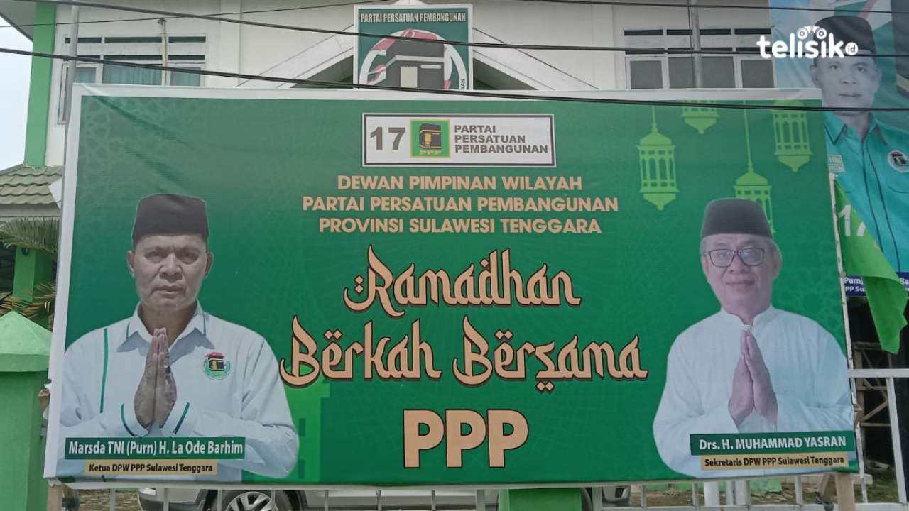 Ketua Dewan Pimpinan Wilayah (DPW) PPP Sulawesi Tenggara, Marsekal Muda (Marsda) TNI (Purn) H. La Ode Barhim, dicopot oleh DPP PPP. Foto: Rasmin Jaya/Telisik