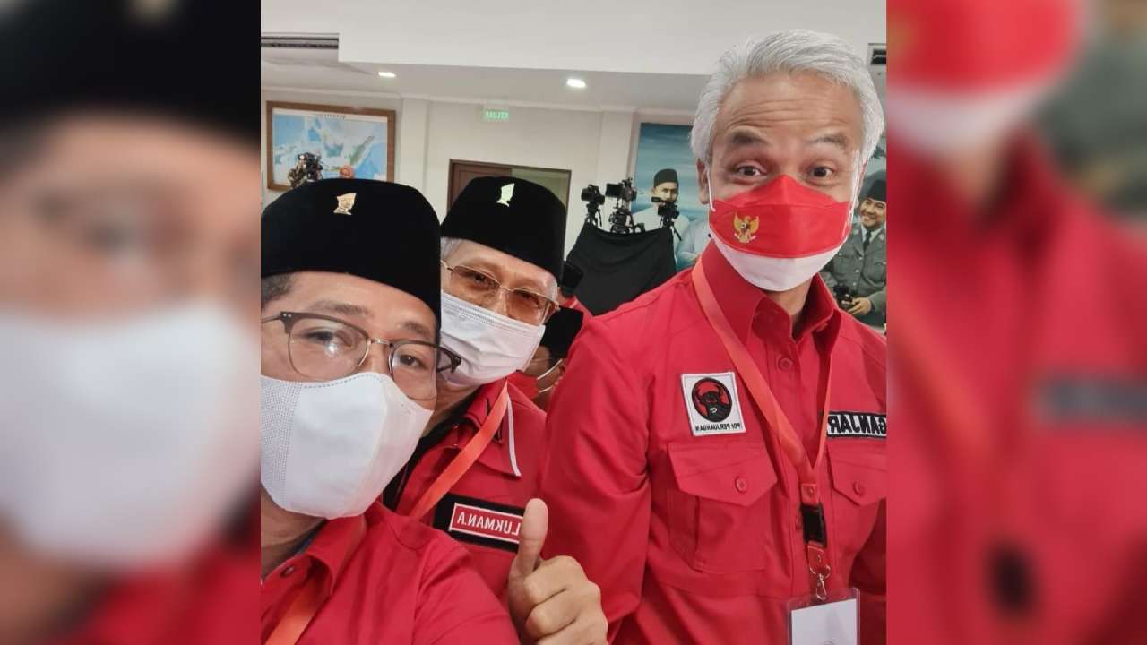 DPD PDIP Sulawesi Tenggara sudah siapkan tim pemenangan Ganjar Pranowo di Pilpres 2024. Foto: Repro Facebook LA Center Sultra