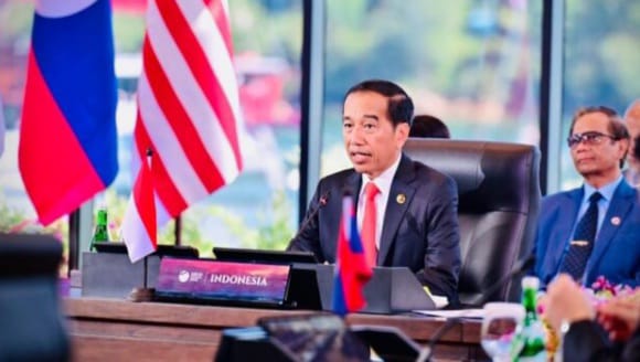Presiden Jokowi resmi membuka KTT ASEAN Summit di Labuan Bajo, Nusa Tenggara Timur. Foto: Ist.