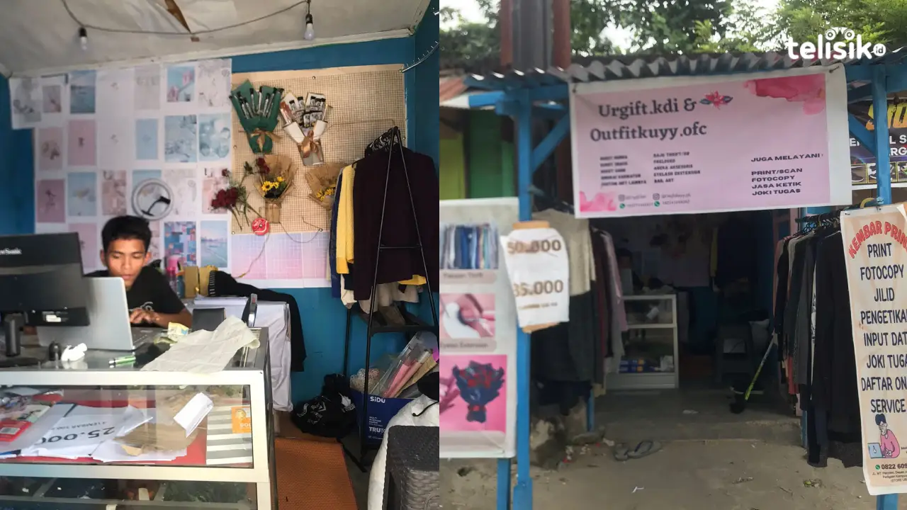 Buket bunga jadi peluang usaha bagi para mahasiswa yang ingin menambah penghasilan sambil kuliah. Foto: Wa Ode Ria Ika Hasana/Telisik