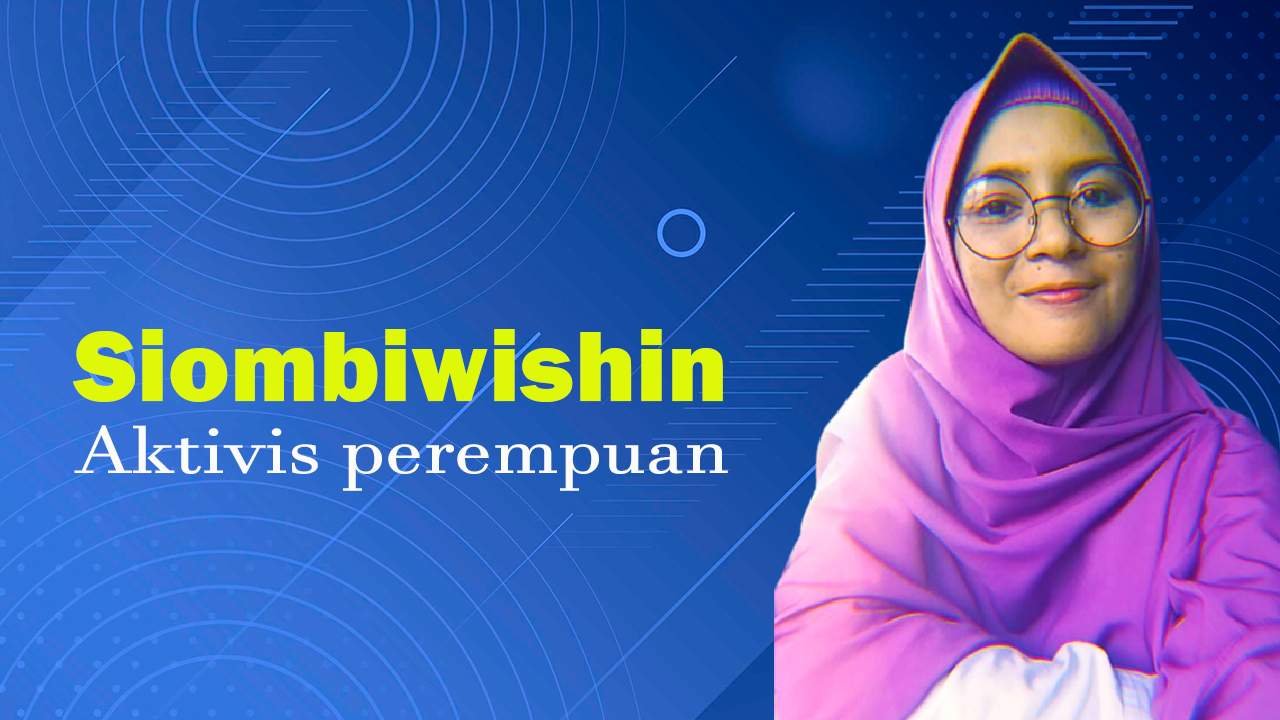 Siombiwishin, aktivis perempuan. Foto: Ist.
