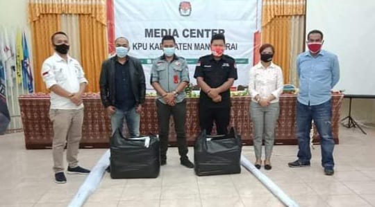 KPU Manggarai telah menetapkan 242.090 DPT sah untuk Pemilu 2024. Foto: Ist.