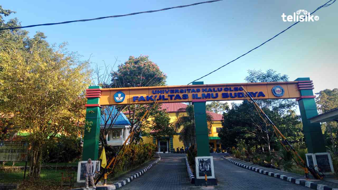 Jurusan sastra Inggris, merupakan program studi yang cukup tinggi peminatnya di Fakultas Ilmu Budaya UHO Kendari. Foto: Febriyani/  Telisik