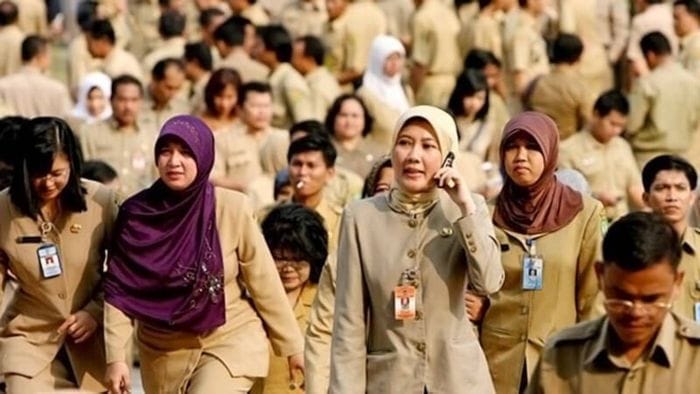 BKN menggelar sosialisasi PP Nomor 10 Tahun 1983 pada Kamis 25 Mei 2023. PP itu berisi Izin Perkawinan dan Perceraian bagi PNS. Foto: Justika
