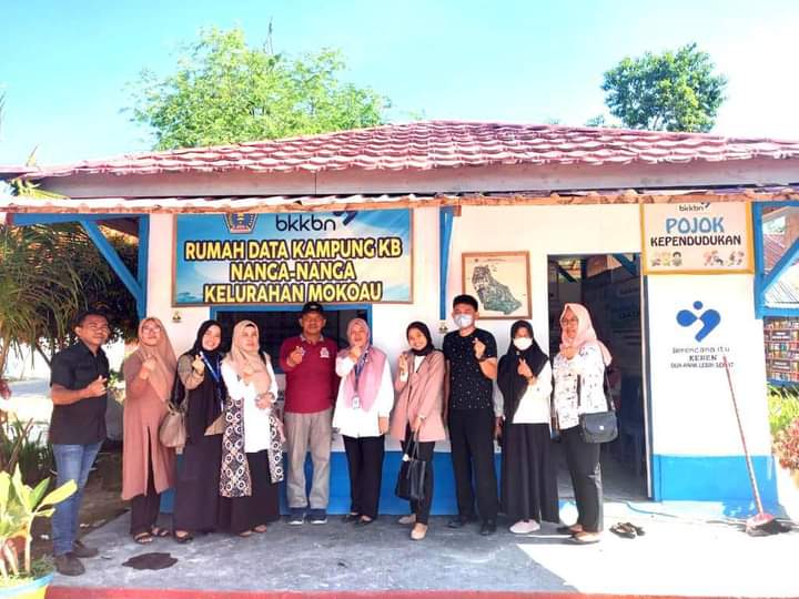 Rumah Data Kampung KB yang menjadi program BKKBN Sulawesi Tenggara. Foto: Dok. BKKBN Sulawesi Tenggara