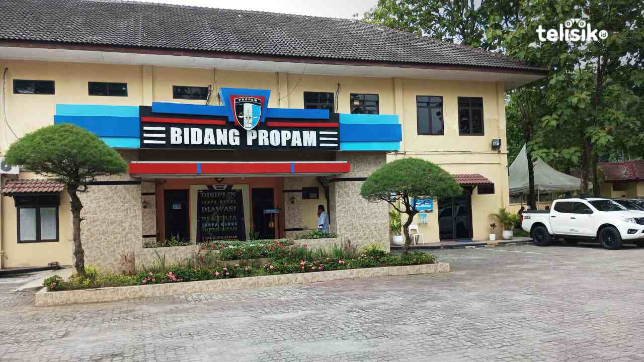 Kantor Bidang Propam Polda Sumatera Utara, tempat kedua oknum penyidik pembantu itu diadukan. Foto: Reza Fahlefy/Telisik