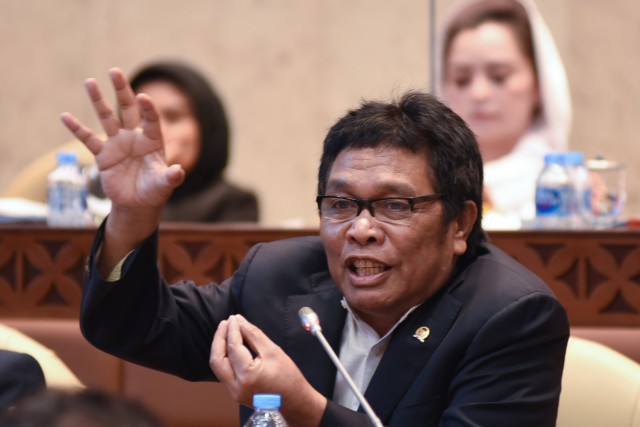 KPK mengagendakan pemeriksaan terhadap Anggota DPR I Dapil Sulawesi Tenggara, Ridwan Bae, soal dugaan korupsi jalur kereta api, Jumat (28/7/2023). Foto: DPR.go.id