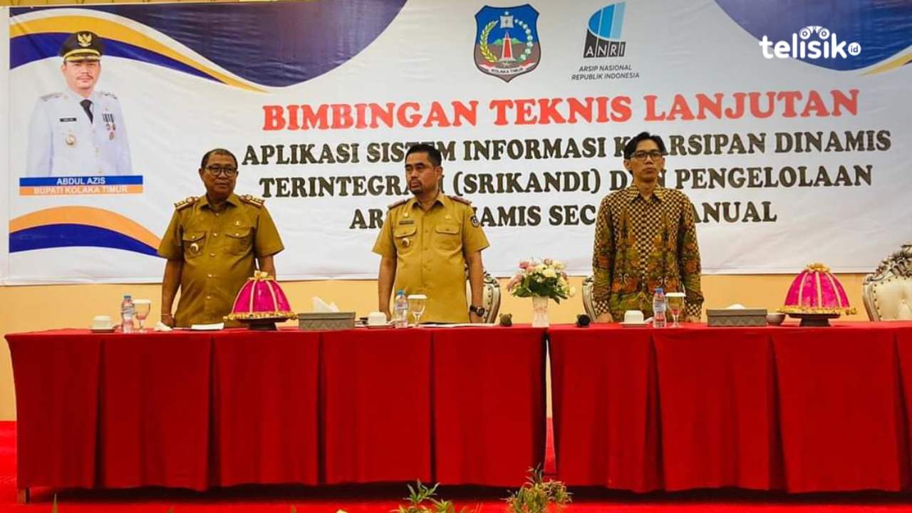 Pemda Kolaka Timur menggelar bimtek lanjutan aplikasi Srikandi dan pengelolaan arsip dinamis secara manual. Foto: Sigit Purnomo/Telisik
