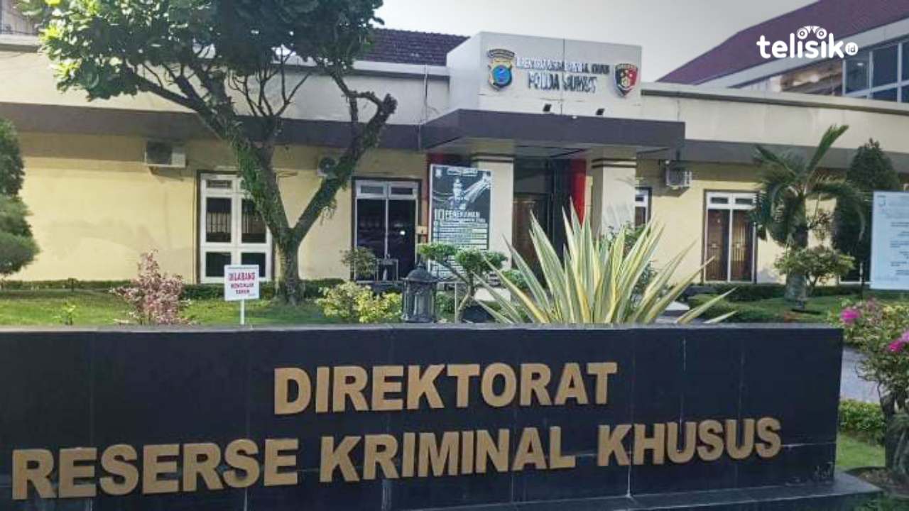 Kantor Direktorat Reserse Kriminal Khusus Polda Sumatera Utara, tempat kasus dugaan malpraktik ditangani. Foto: Reza Fahlefy/Telisik