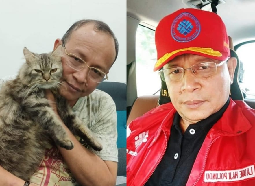 La Ode Haji Polondu dilantik sebagai Kepala Balai Besar Pelatihan Vokasi dan Produktivitas (BBPVP) Makassar, Senin (3/7/2023). Foto: Kolase