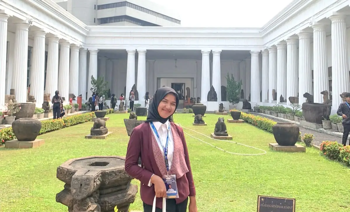 Nabila Sidratil, Duta Maritim Indonesia 2023 asal Kota Baubau, Sulawesi Tenggara. Foto: Ist.