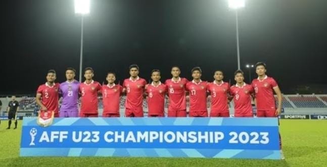 Indonesia saat ini berada di posisi kedua Grub B dengan 3 poin dari dua penampilan. Foto: Cnnindonesia.com