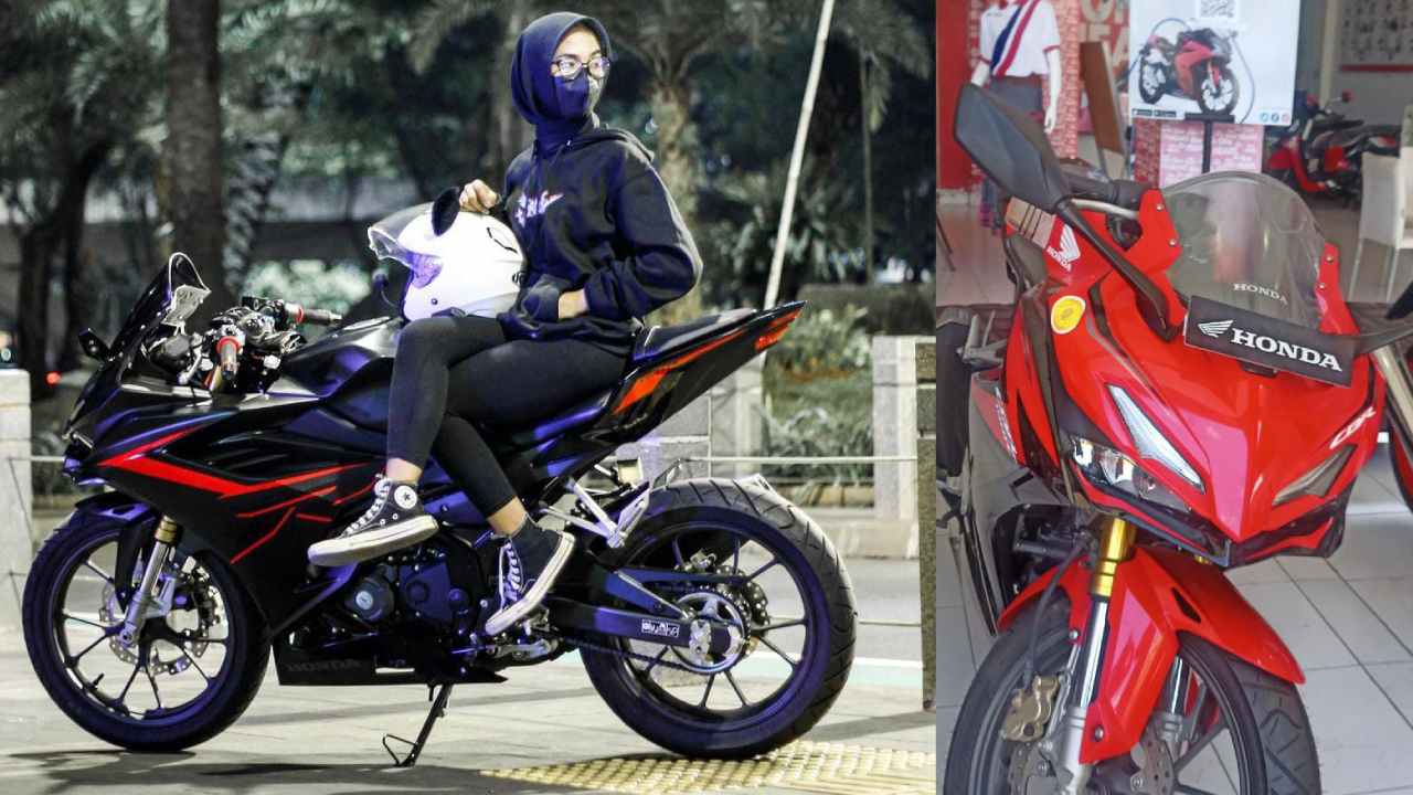 Desain CBR150R yang Futuristik banyak diminati kaum muda. Foto: Instagram @mrsammy.ig