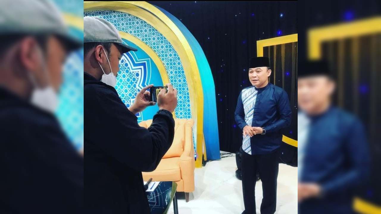 K.H Fikri Haikal MZ yang akan mengisi acara tabligh akbar di Muna Barat, dalam rangkaian Muna Barat bershawalat. Foto: Repro Instagram