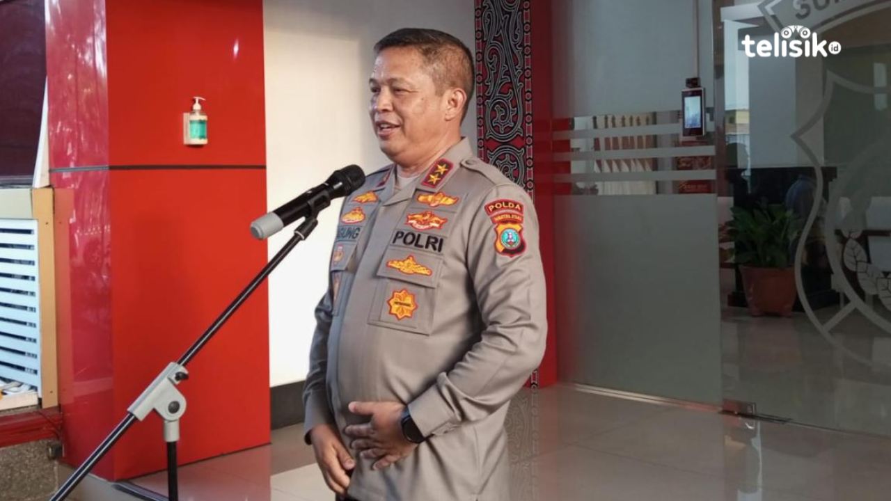 Kapolda Sumatera Utara, Irjen Po Agung Setya Imam Effendi ketika memberikan keterangan kepada sejumlah awak media. Foto: Reza Fahlefy/Telisik
